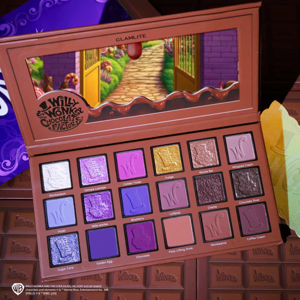 Glamlite Wonka - Wonka x Glamlite Wonka Bar Palette de fard à paupières - Multicolore